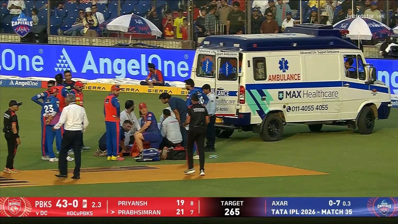 Lungi Ngidi RULED OUT? DC pacer suffers a fatal head injury while taking Priyansh Arya’s catch in DC vs PBKS clash