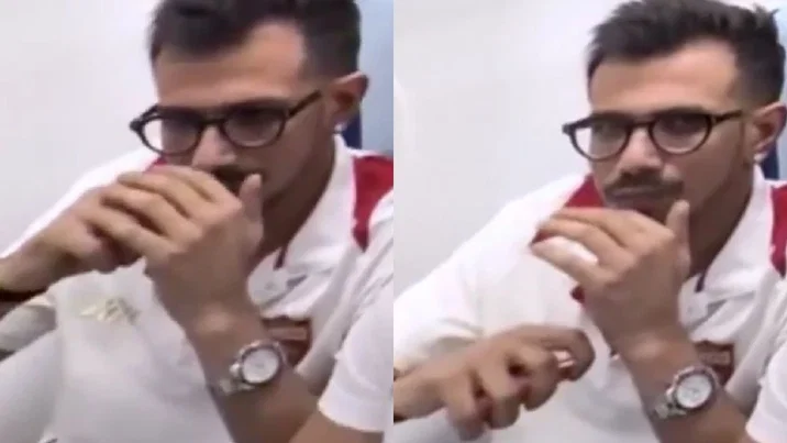 Yuzvendra Chahal Vaping