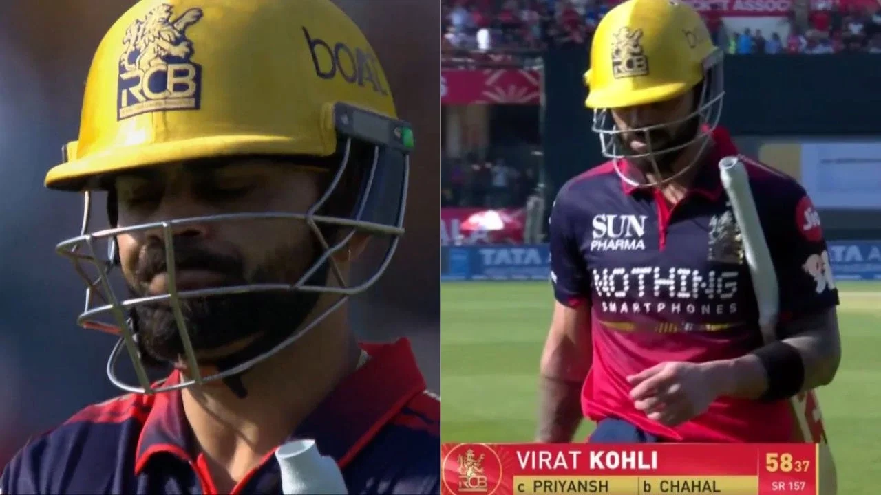 Yuzvendra Chahal finally conquers Virat Kohli in IPL 2026 clash, RCB star left dejected