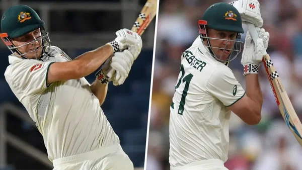 Cameron Green And Beau Webster Test Australia