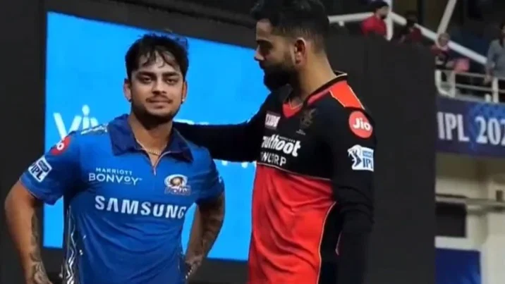 Ishan Kishan on Virat Kohli