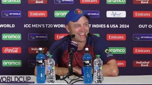 Afghanistan coach Jonathan Trott