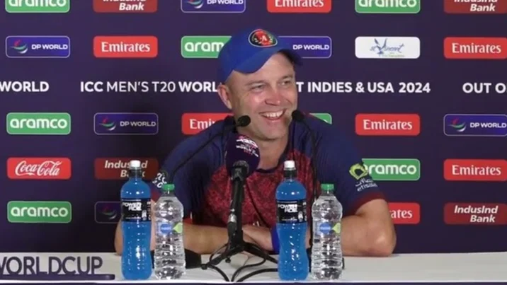 Afghanistan coach Jonathan Trott