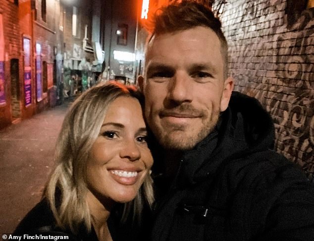 Aaron Finch's Wife Amy Finch