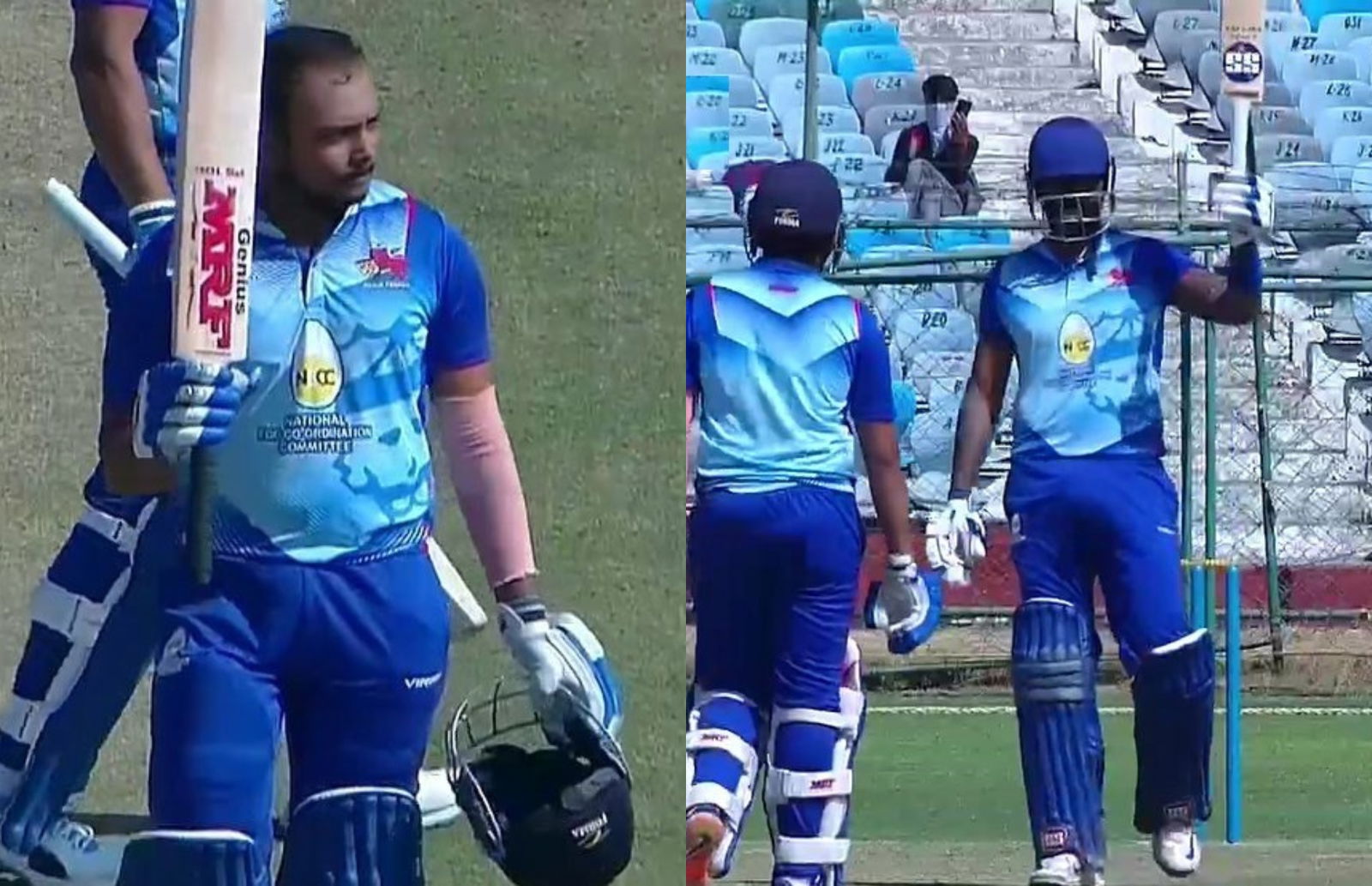 Prithvi Shaw and Suryakumar Yadav for Mumbai (BCCI)