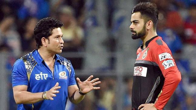 Virat Kohli, Sachin Tendulkar