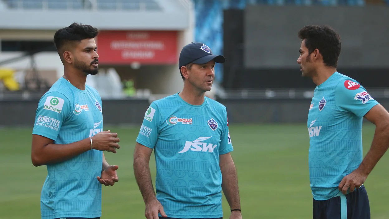 Mohammad Kaif, Shreyas Iyer and Ricky Ponting (Twitter)