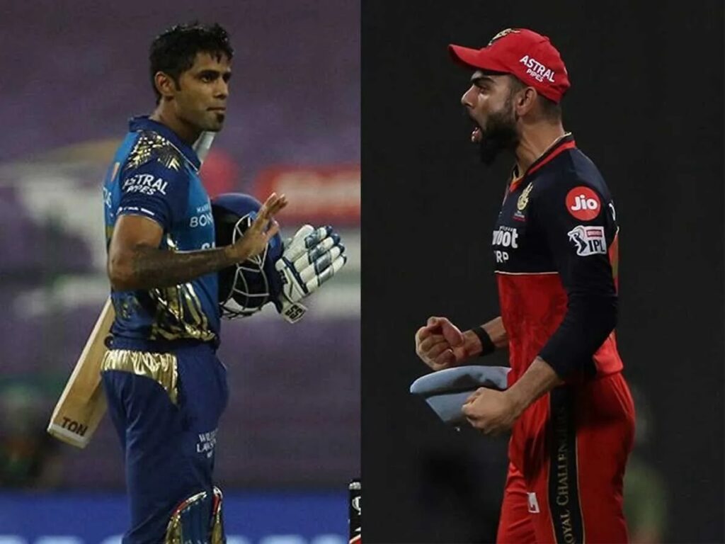 Suryakumar Yadav and Virat Kohli (IPLT20)