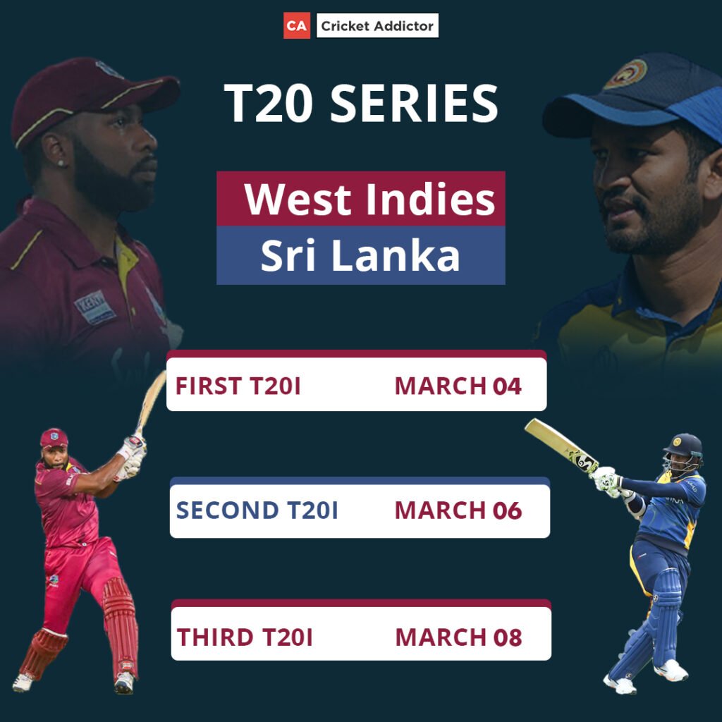 West Indies, Sri Lanka, West Indies vs Sri Lanka, schedule, squad, venue, Live streaming, Everything You Need To Know