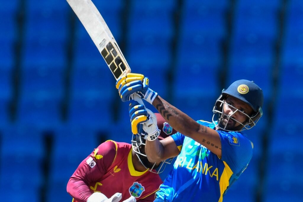 Danushka Gunathilaka, West Indies, Sri Lanka, 2nd ODI