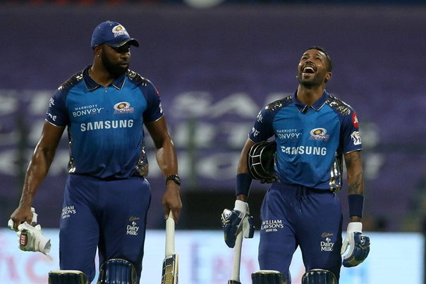 Kieron Pollard and Hardik Pandya
