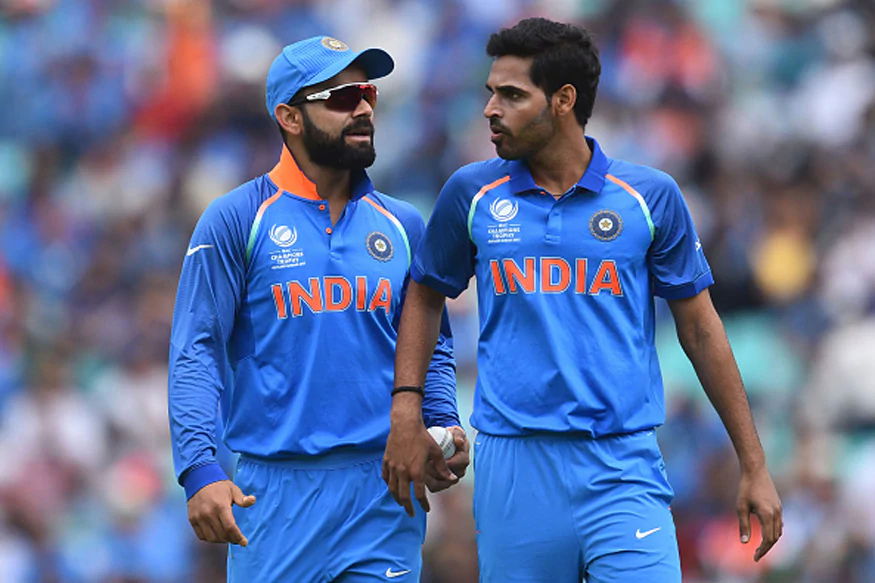 Virat Kohli and Bhuvneshwar Kumar ( PHoto- Getty)