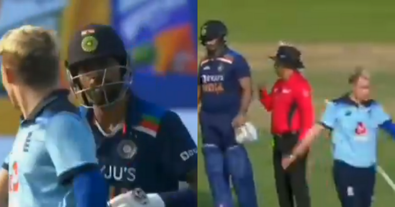 Watch: Hardik Pandya And Sam Curran Fight As Umpire Intervenes To Separate The Two