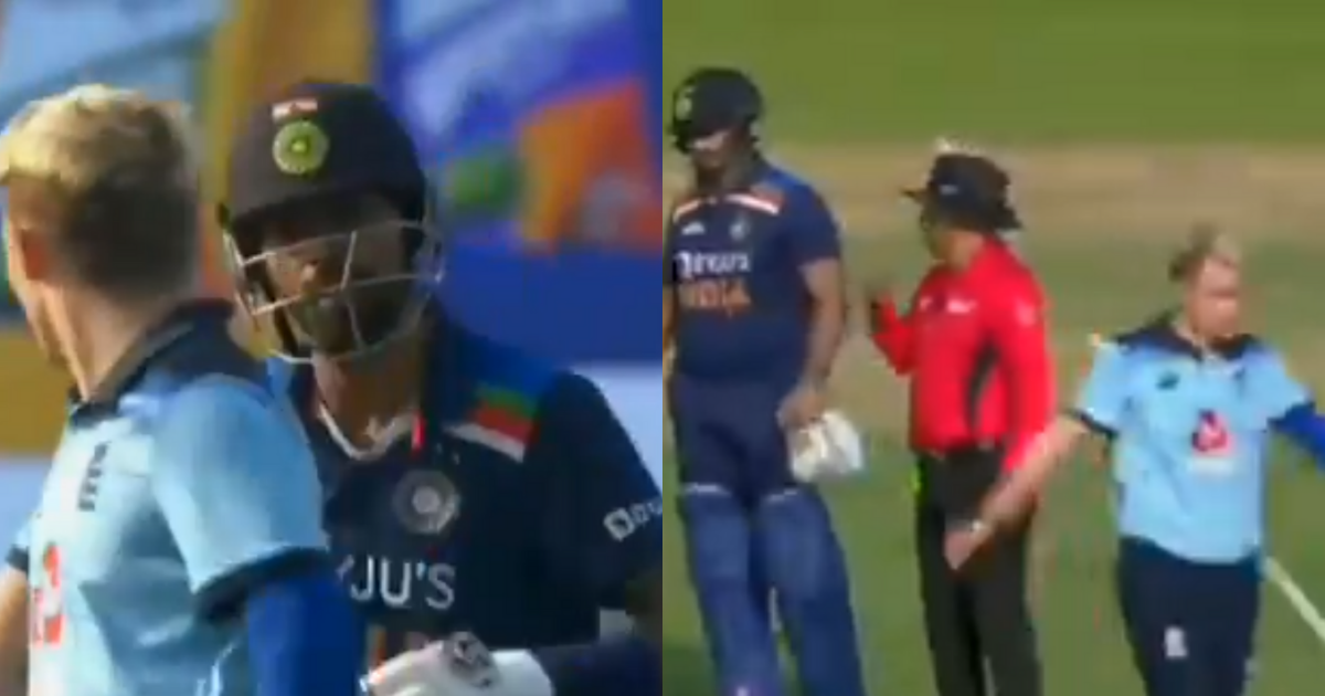 Watch: Hardik Pandya And Sam Curran Fight As Umpire Intervenes To Separate The Two
