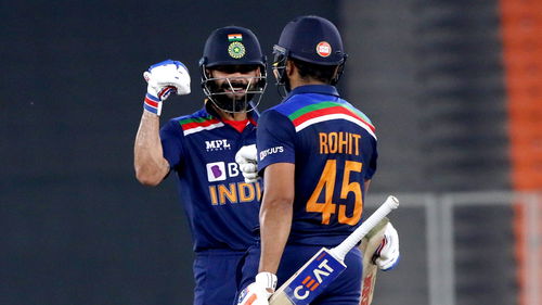 Virat Kohli and Rohit Sharma