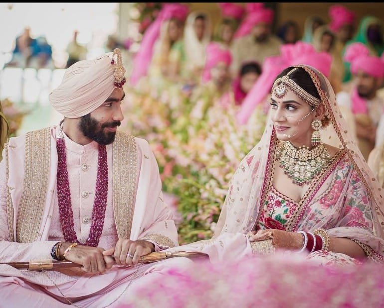 'Steered By Love We Have Begun A New Journey Together': Jasprit Bumrah Gets Married To Sanjana Ganesan