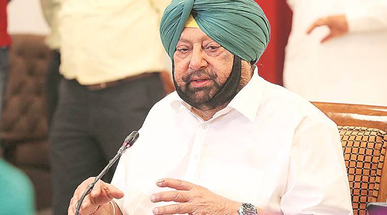 Punjab CM Amarinder Singh