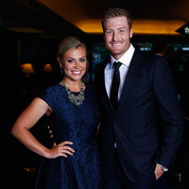 Martin Guptill and Laura Mcgoldrick