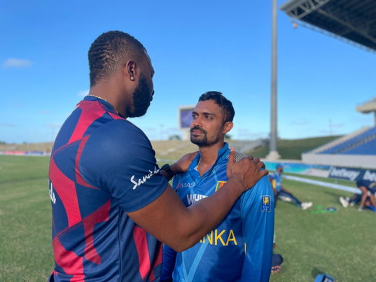 Danushka Gunathilaka, Kieron Pollard