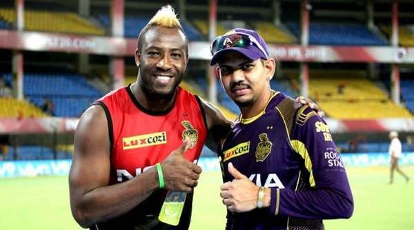 Andre Russell and Sunil Narine. (Credits: Web)