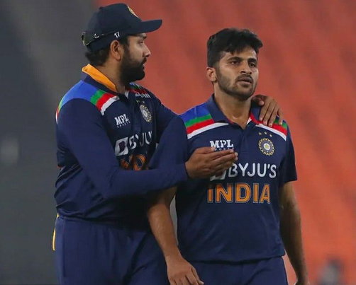Shardul Thakur, Rohit Sharma