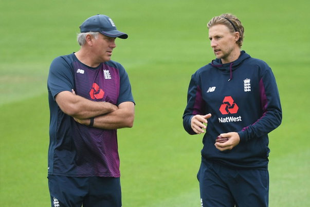 Chris Silverwood and Joe Root