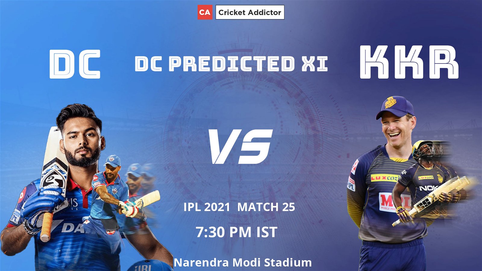 IPL 2021, Delhi Capitals, DC, predicted playing XI, playing XI, DC vs KKR
