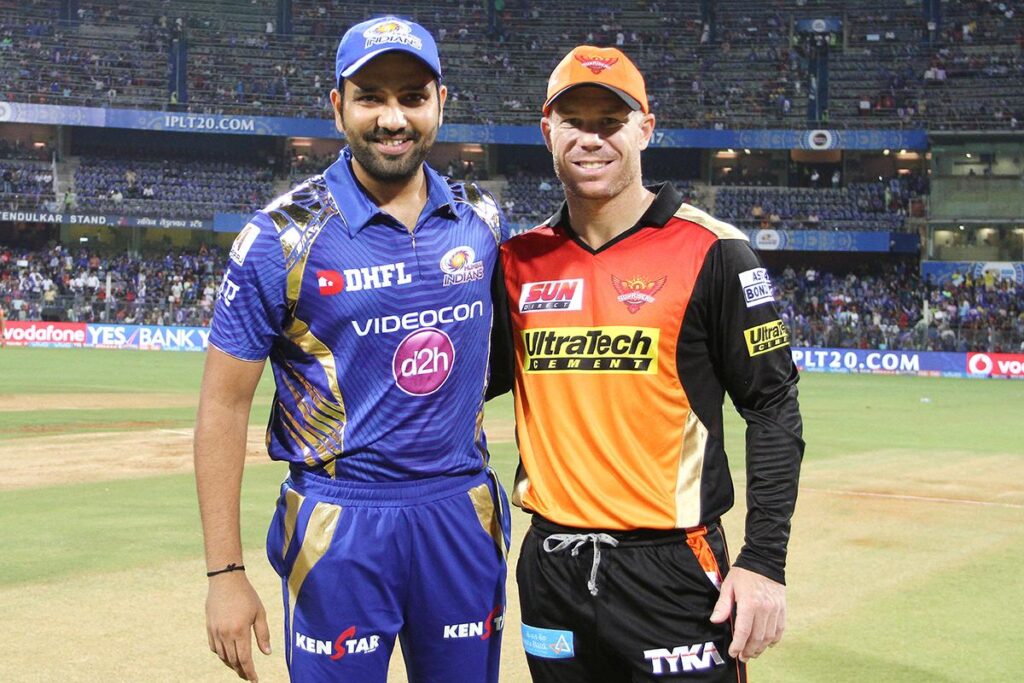 David Warner Rohit Sharma