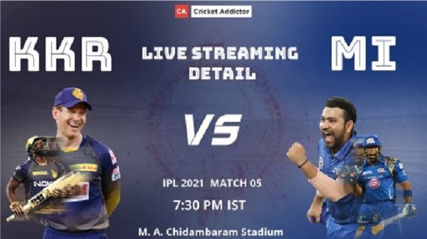 IPL 2021, Kolkata Knight Riders, Mumbai Indians, KKR vs MI, When and Where to Watch, Live Streaming