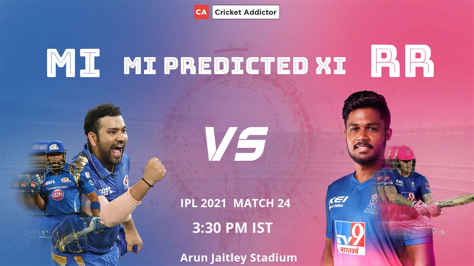 IPL 2021, Mumbai Indians, MI, MI vs RR, predicted playing XI, playing XI