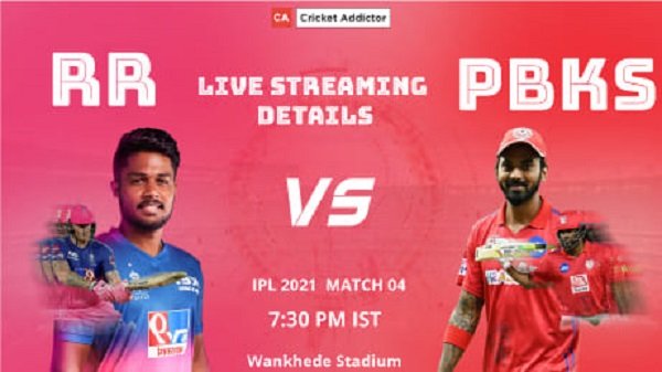 Rajasthan Royals, Punjab Kings, RR vs PBKS, Live Streaming