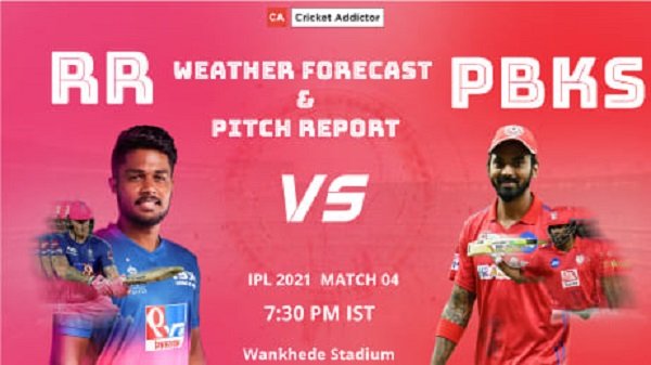 Rajasthan Royals, Punjab Kings, RR vs PBKS, Weather Forecast, Pitch Report