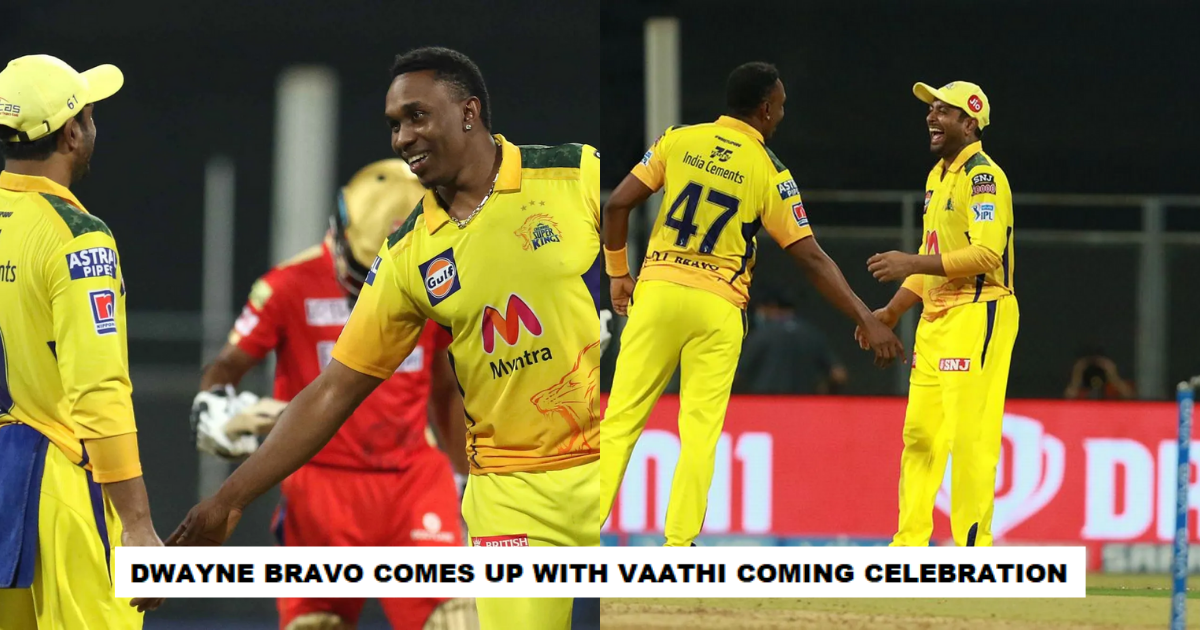 Watch: Dwayne Bravo Comes Up With The Vaathi Coming Celebration After Dismissing Murugan Ashwin