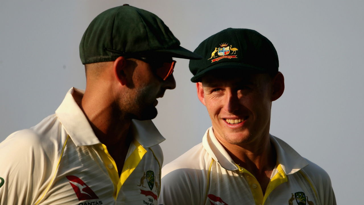 Nathan Lyon, Marnus Labuschagne