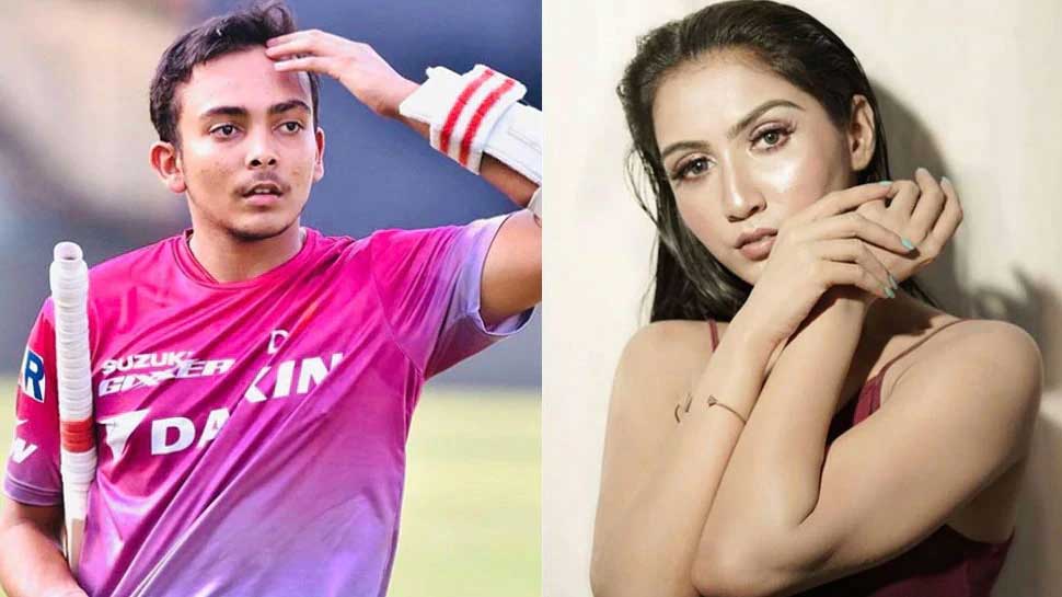 Prithvi Shaw, Prachi Singh