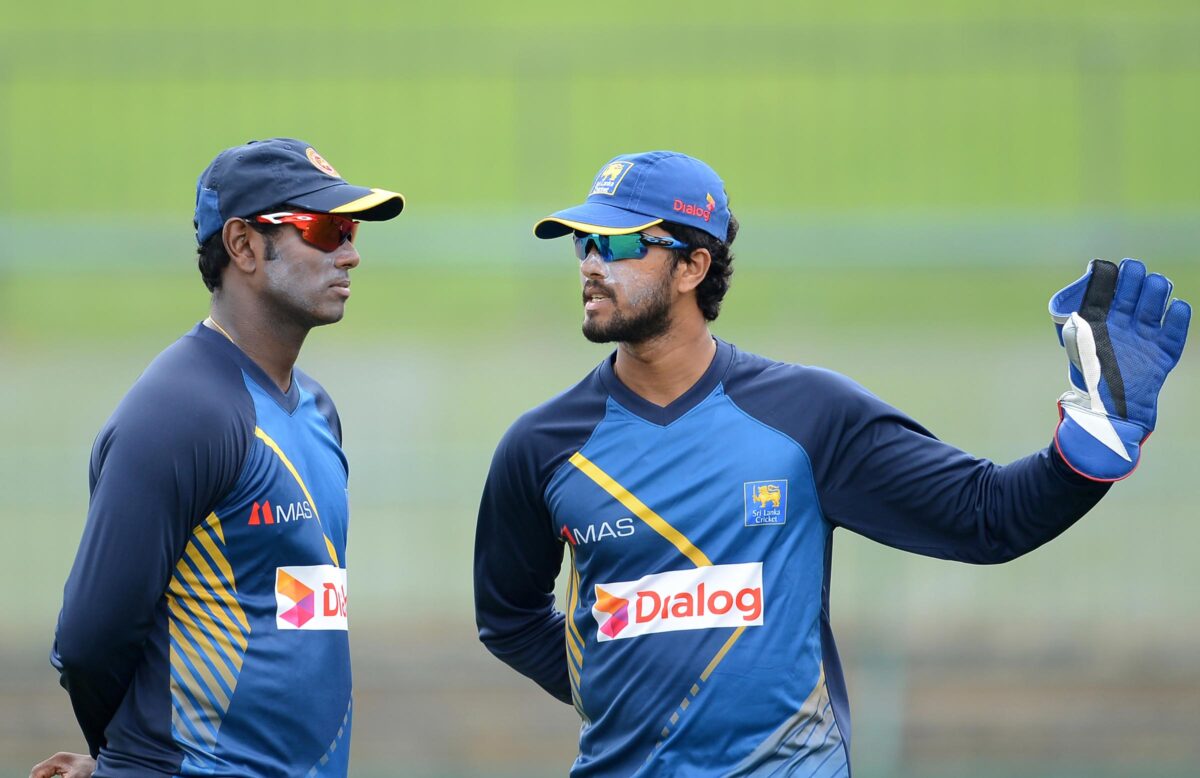 Angelo Mathews and Dinesh Chandimal