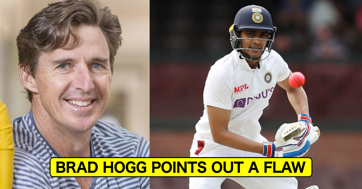 Brad Hogg Reveals A Chink In Shubman Gill’s Batting Technique