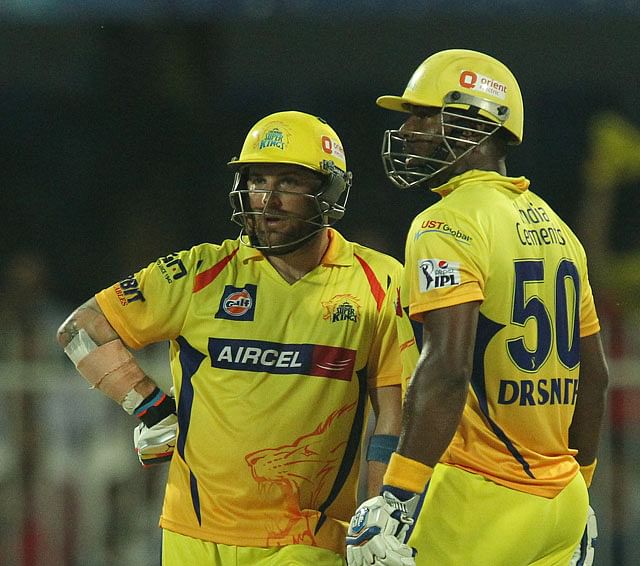Brendon McCullum and Dwayne Smith