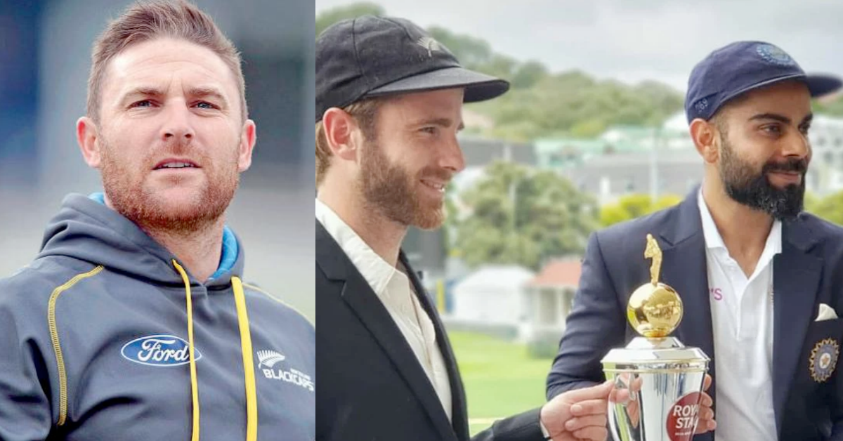 Brendon McCullum names his favourites to win the ICC World Test Championship final between India and New Zealand