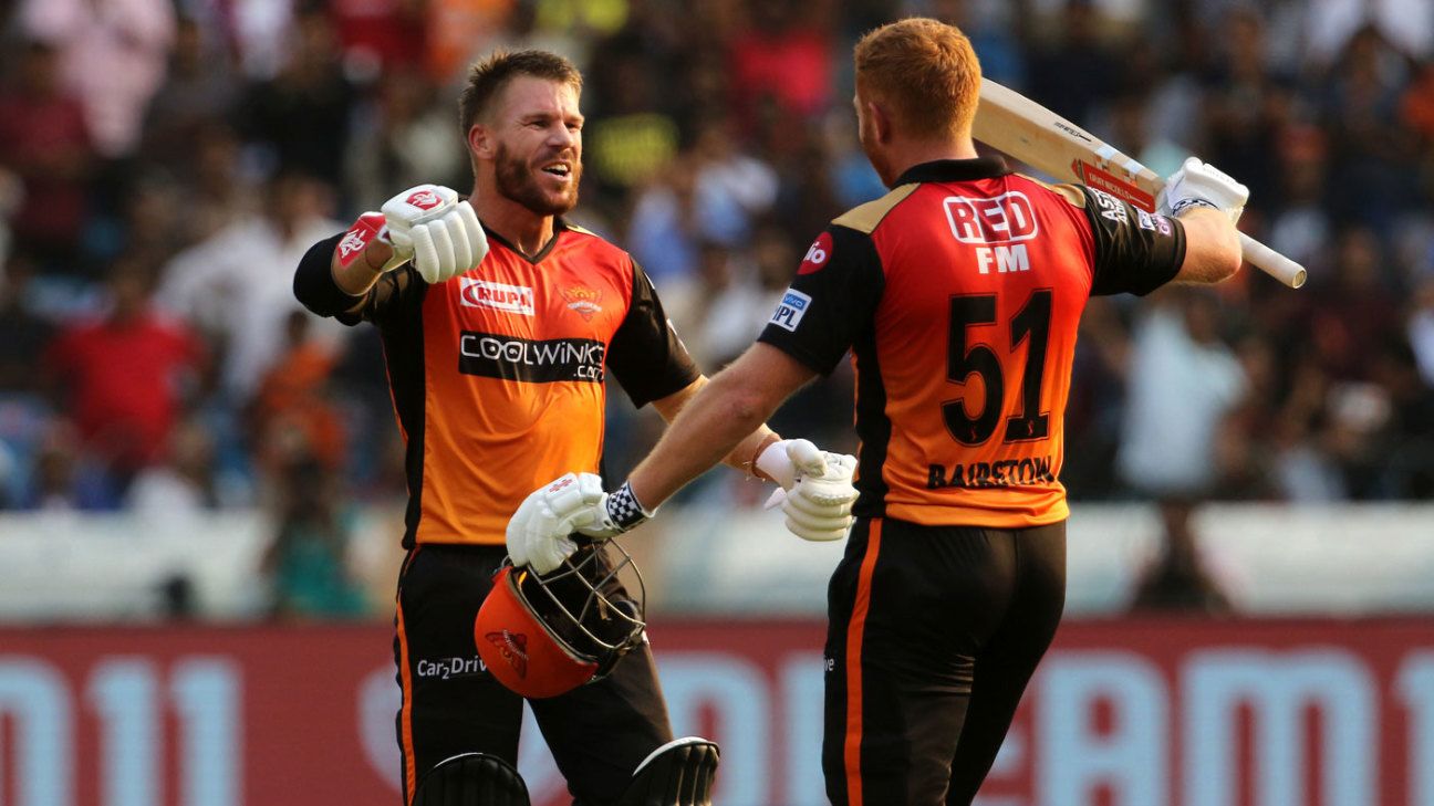 David Warner and Jonny Bairstow