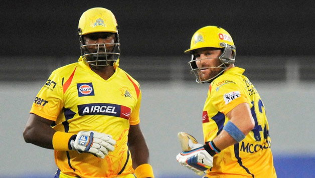Dwayne Smith and Brendon McCullum