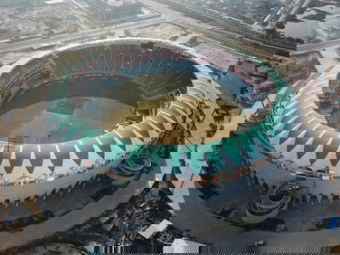 Ekana Cricket Stadium in Lucknow