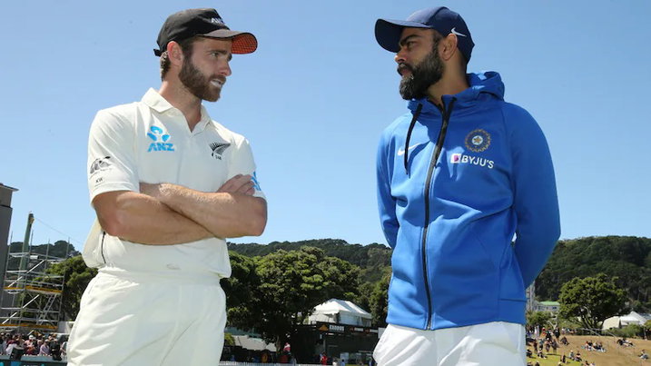 Kane Williamson and Virat Kohli
