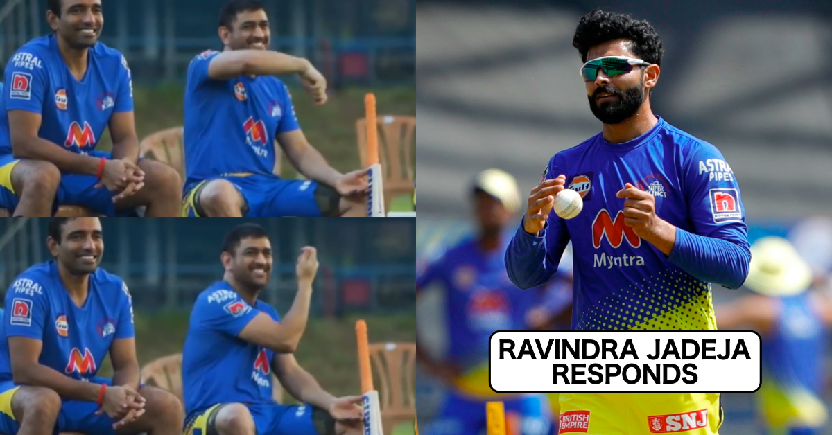 MS Dhoni Imitates Ravindra Jadeja's Sword-Celebration; CSK All-Rounder Responds