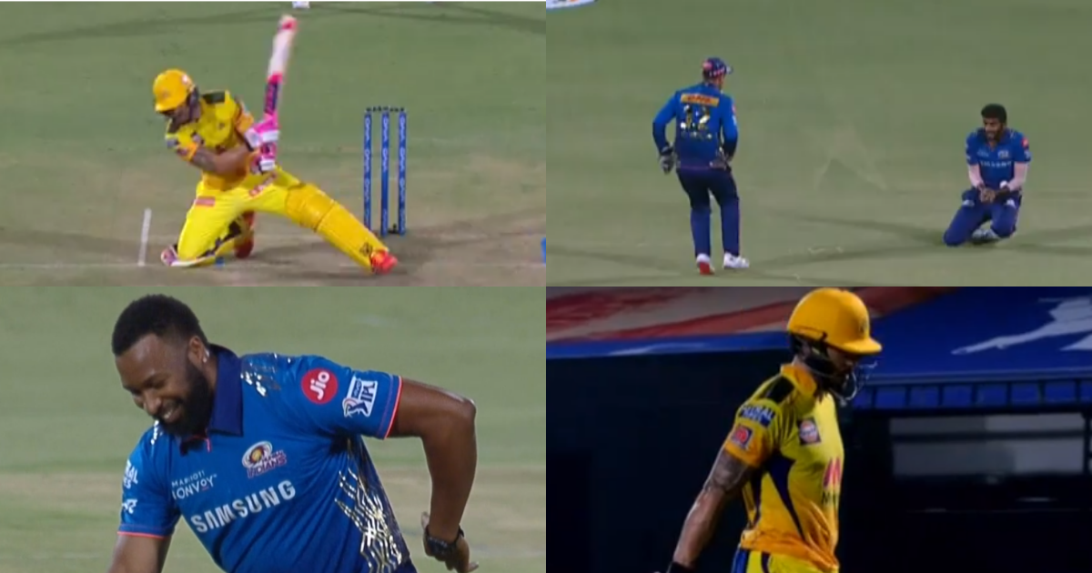 Watch: Faf Du Plessis Mistimes The Ramp Shot As He Falls After Reaching His Fifty