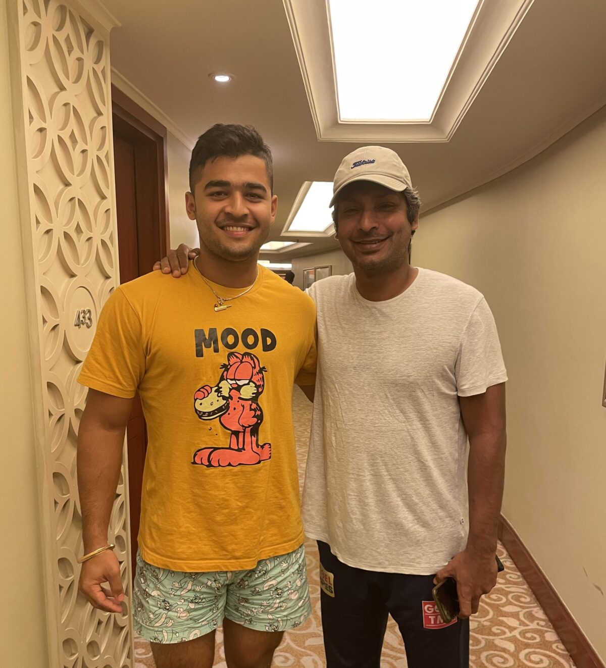 Riyan Parag, Kumar Sangakkara