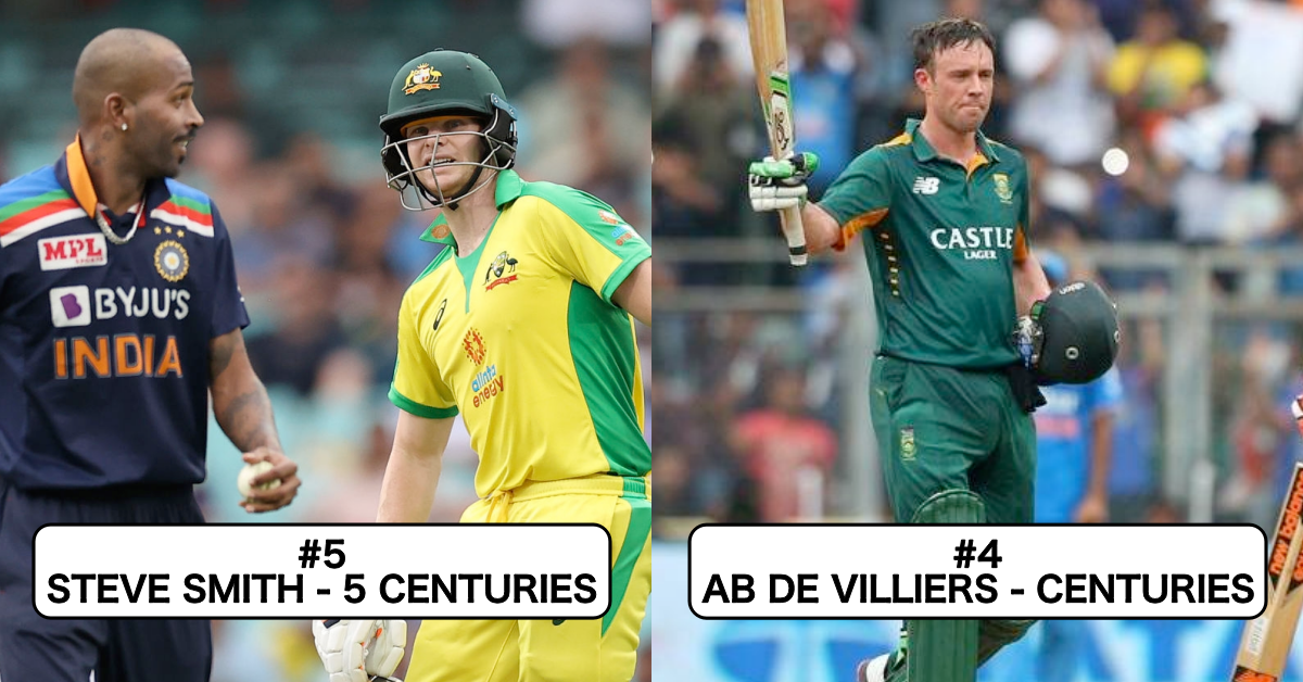 5 Batsmen With Most Centuries Against India In ODI Cricket