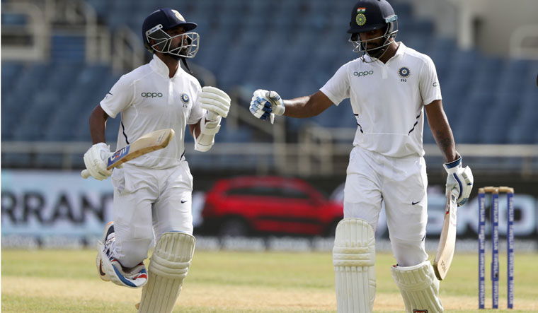 Ajinkya Rahane and Hanuma Vihari, ICC World Test Championship