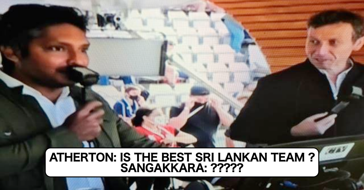 Michael Atherton Asks, ‘Are These The Best Players Sri Lanka Got?’; Kumar Sangakkara Answers