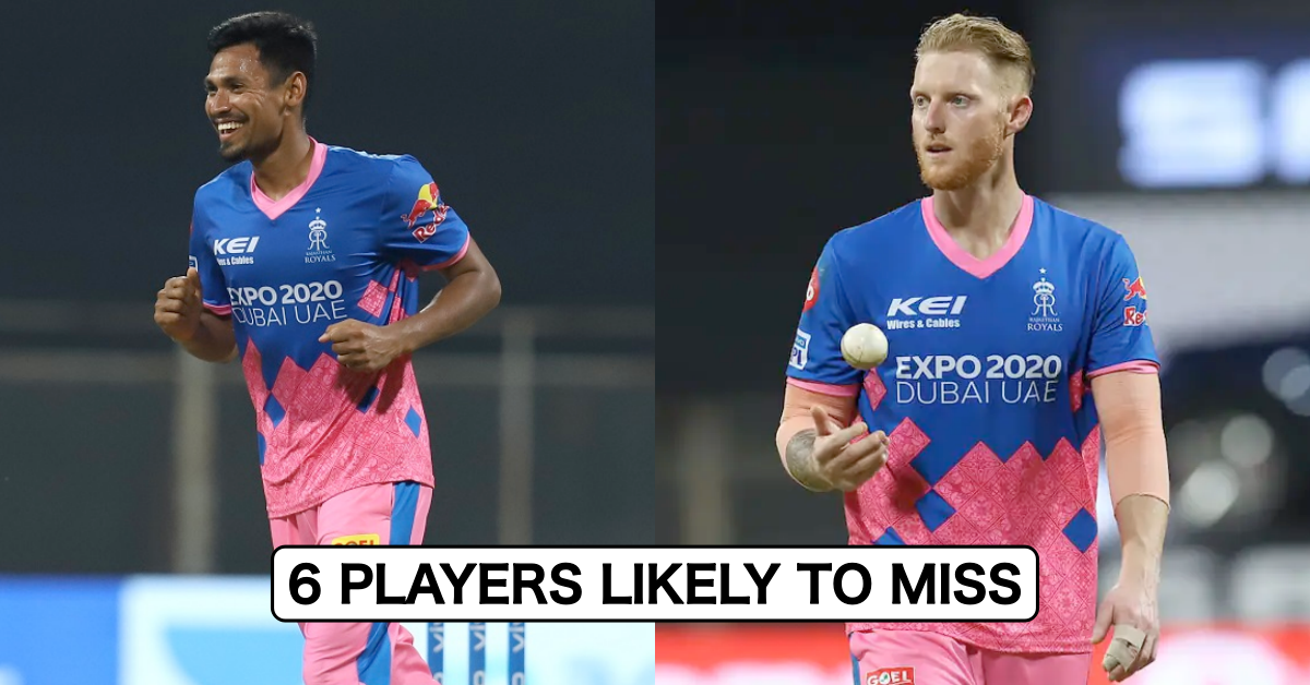 IPL 2021: 6 Rajasthan Royals (RR) Players Who Might Miss The UAE Leg Of The Tournament